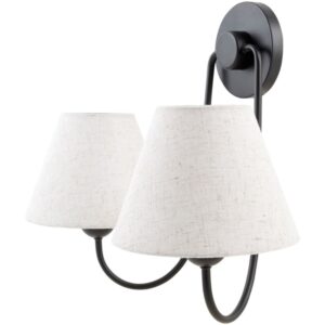 The Dillon Black Wall Sconce by Galey Alix for Livabliss
