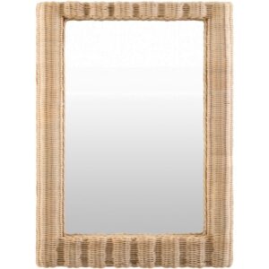 Tortola Clear Accent Mirror by Galey Alix for Livabliss
