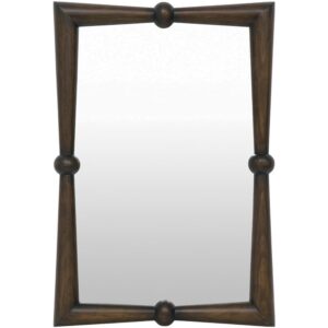 Prosper Brown Accent Mirror by Livabliss