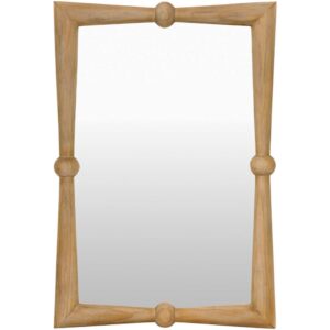 Prosper Wood Accent Mirror by Livabliss