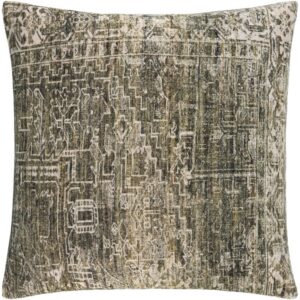 Toole Olive Accent Pillow by Livabliss