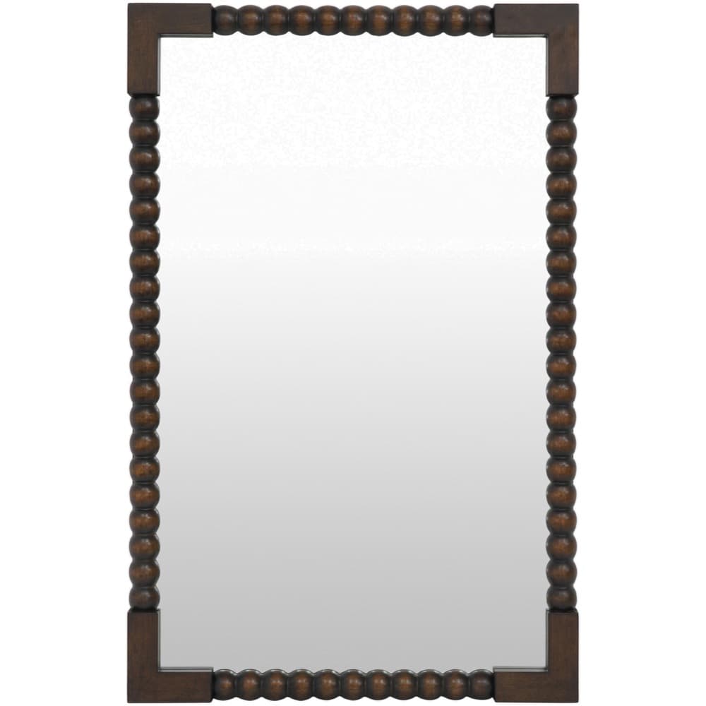 Lizzie Blue Accent Mirror by Galey Alix for Livabliss