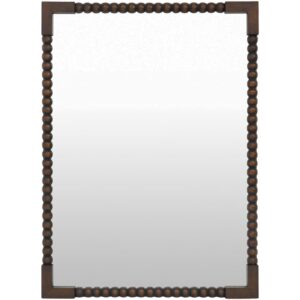 Lizzie Blue Accent Mirror by Galey Alix for Livabliss