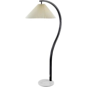 Gumel Black Accent Floor Lamp by Livabliss