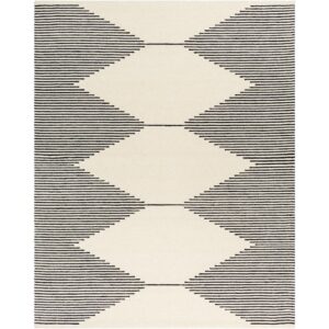Granada Black Handmade Rug by Livabliss