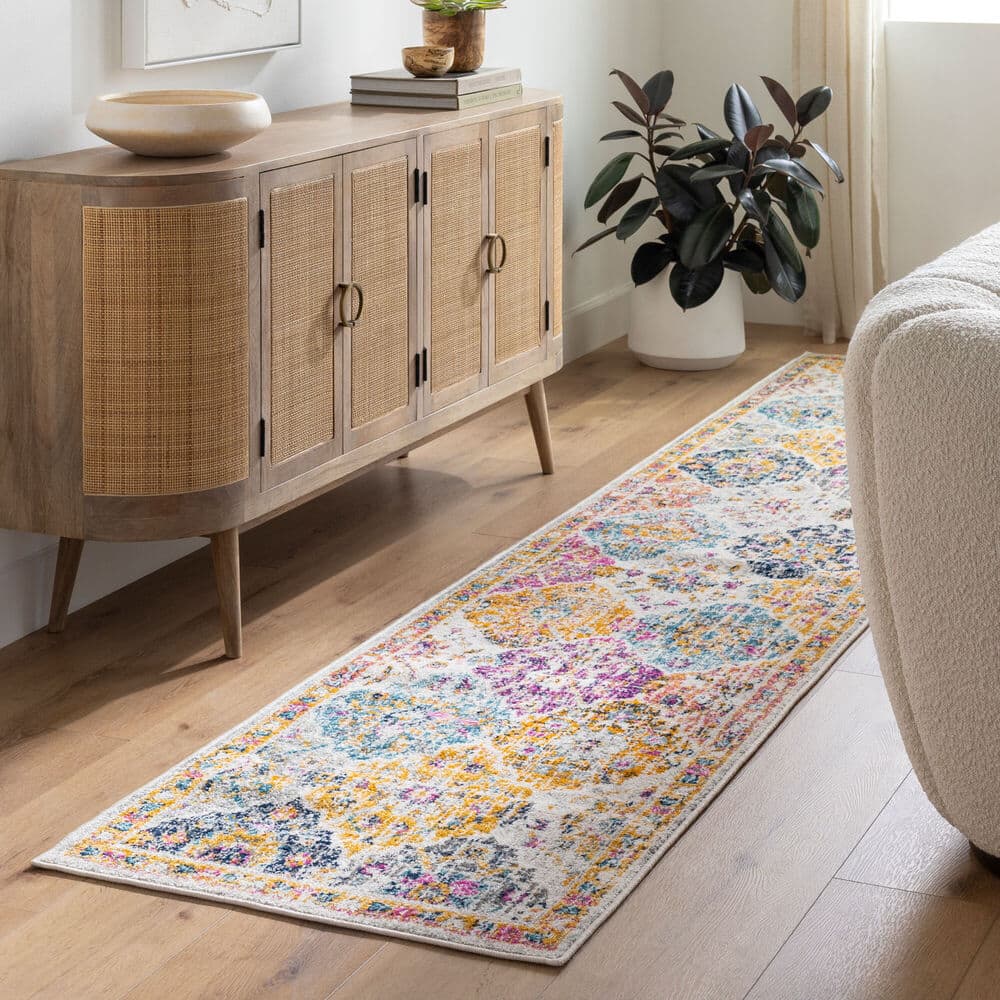 Harput Beige Machine Woven Rug by Livabliss - Image 7
