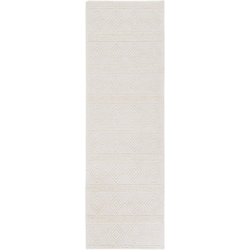Hygge White Handmade Rug by Livabliss - Image 7