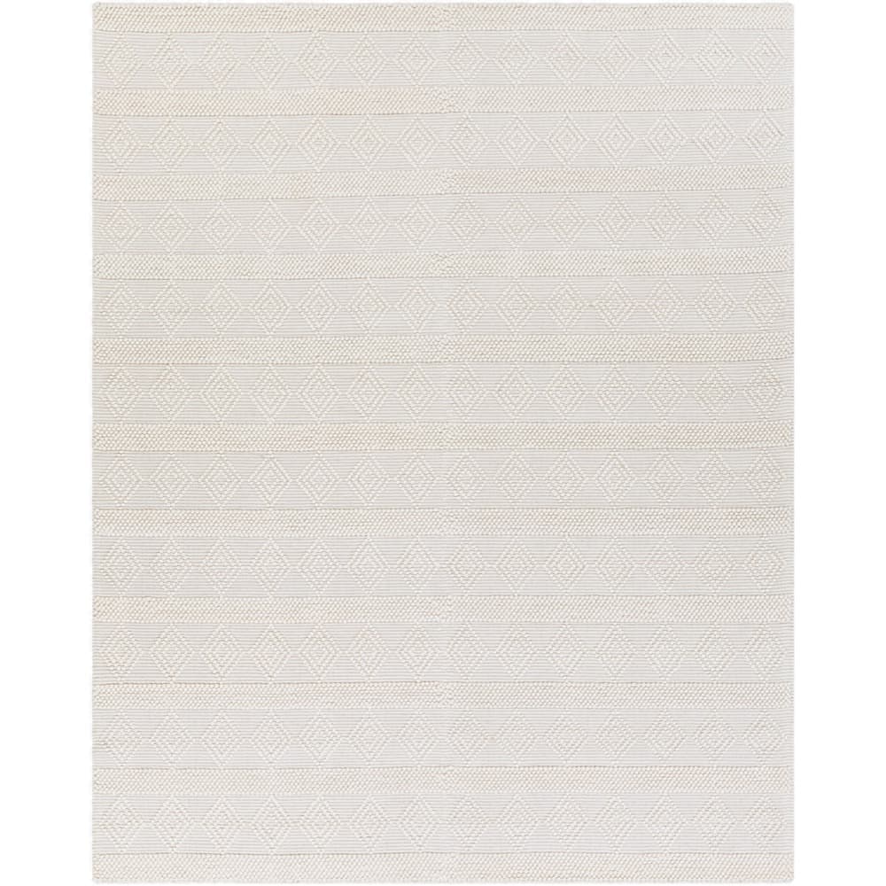 Hygge White Handmade Rug by Livabliss