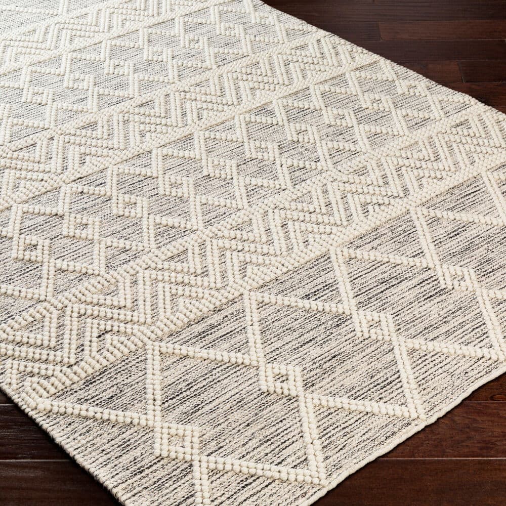 Hygge Charcoal Handmade Rug by Livabliss - Image 3