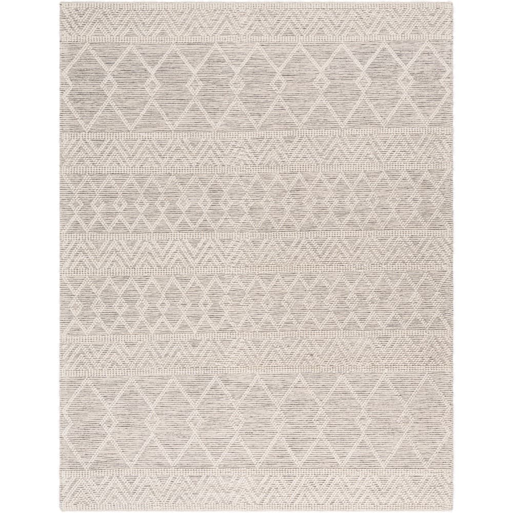 Hygge Charcoal Handmade Rug by Livabliss