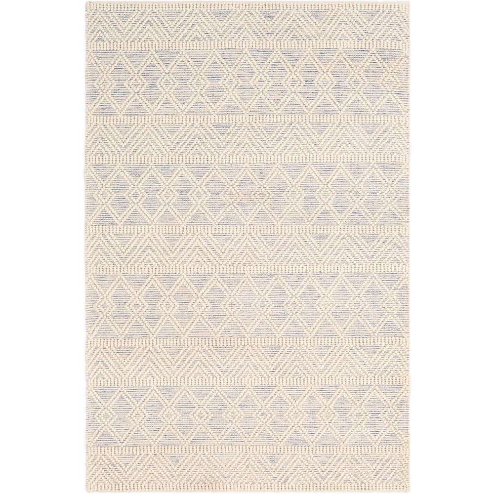 Hygge Blue Handmade Rug by Livabliss - Image 4