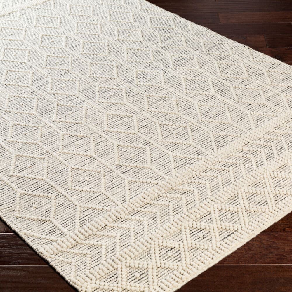 Hygge Black Handmade Rug by Livabliss - Image 3