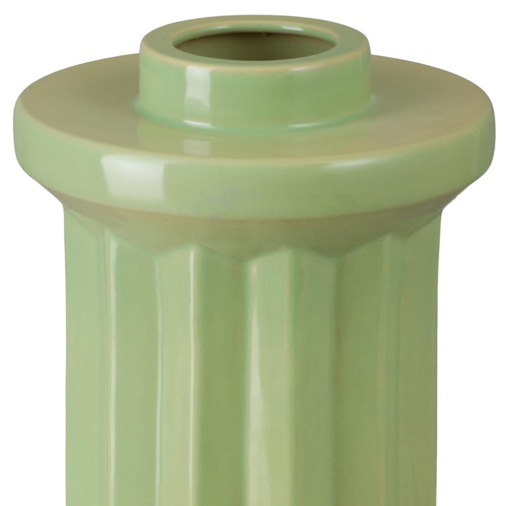 Intrepid Apple Green Ceramic Vase by Emissary - Image 2