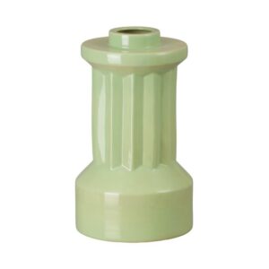 Intrepid Apple Green Ceramic Vase by Emissary