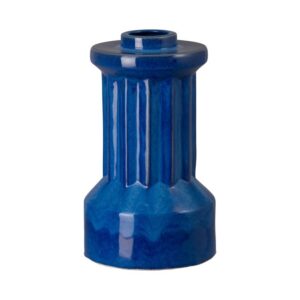 Intrepid Blue Ceramic Vase by Emissary