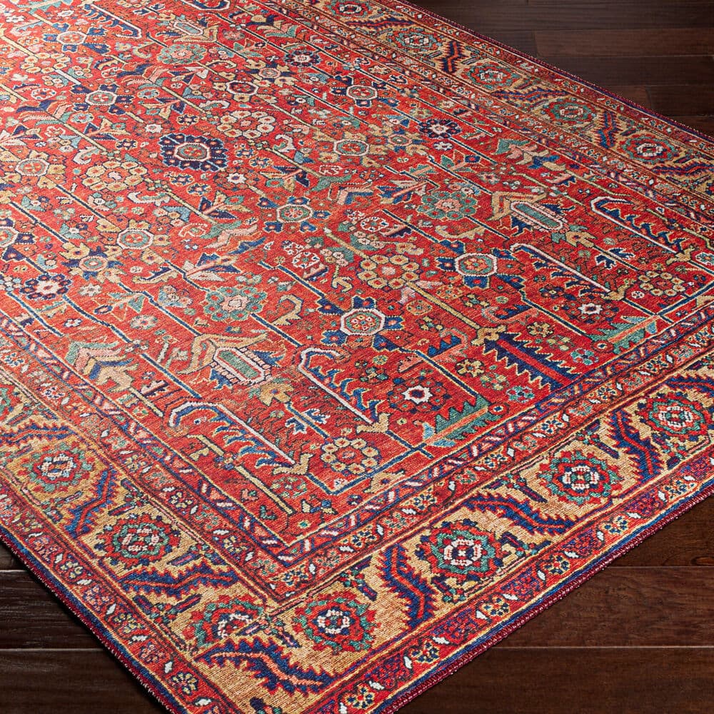 Iris Machine Woven Rug by Livabliss - Image 3