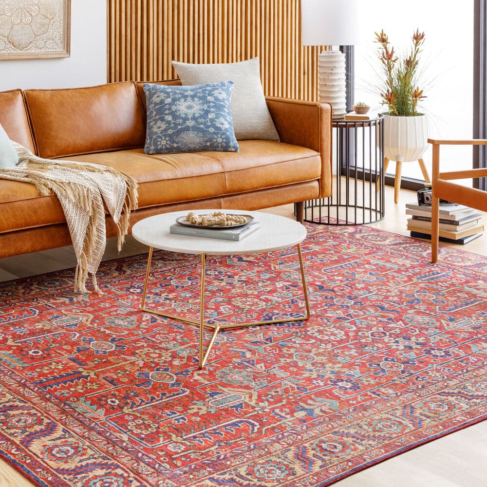 Iris Machine Woven Rug by Livabliss - Image 2