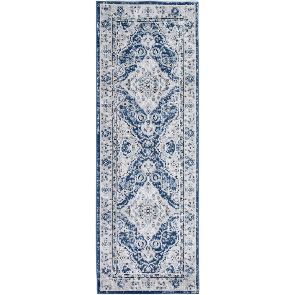 Jolie Dark Blue Machine Woven Rug by Livabliss - Image 7