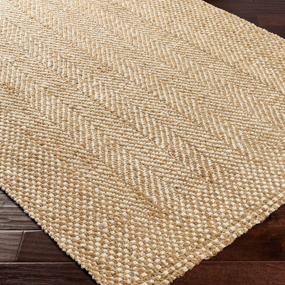 Kerala Light Beige Handmade Rug by Livabliss - Image 3