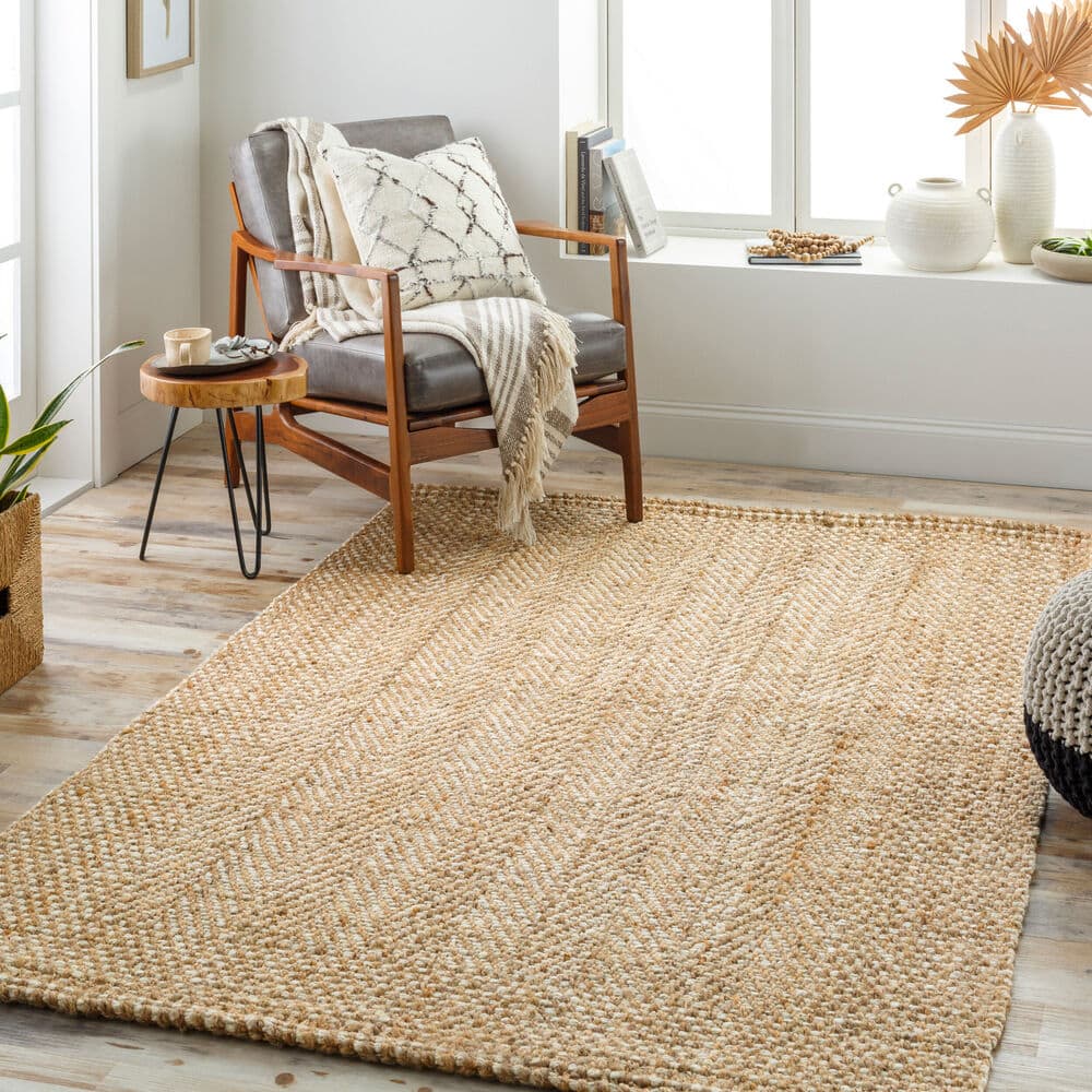 Kerala Light Beige Handmade Rug by Livabliss - Image 2