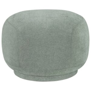 Kloe Sage Green Ottoman by Livabliss