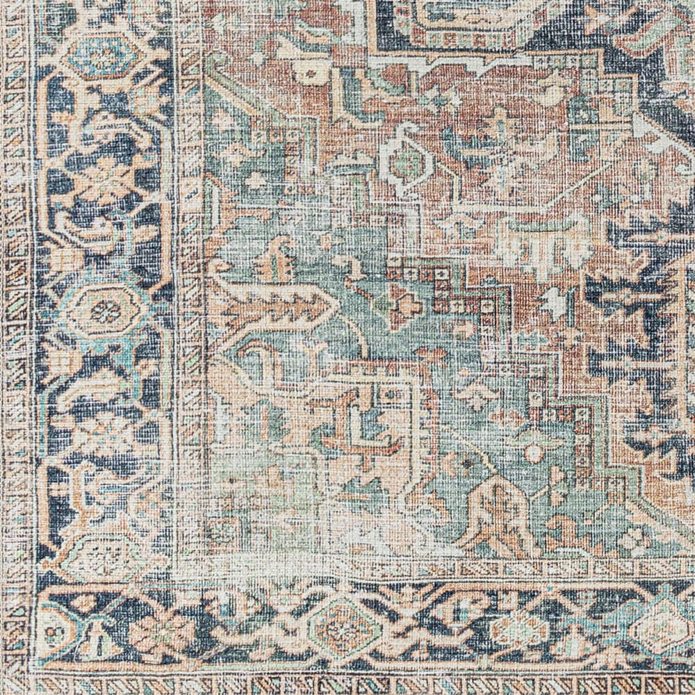 Kemer Seafoam Machine Woven Rug by Livabliss - Image 4