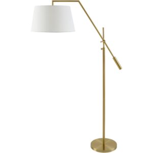 Lucenza Gold Task Floor Lamp by Livabliss