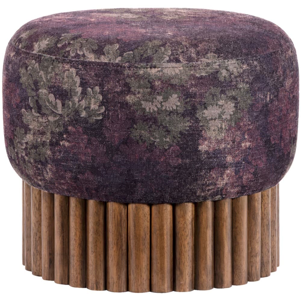 Liliana Brown Ottoman by Livabliss