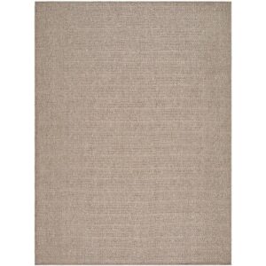 Lumina Slate Machine Woven Outdoor Rug by Livabliss