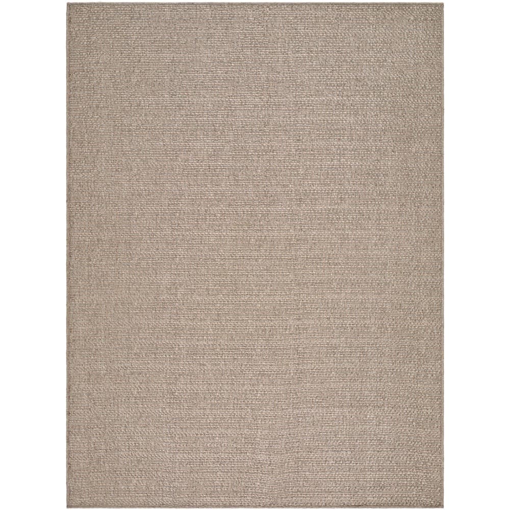 Lumina Slate Machine Woven Outdoor Rug by Livabliss