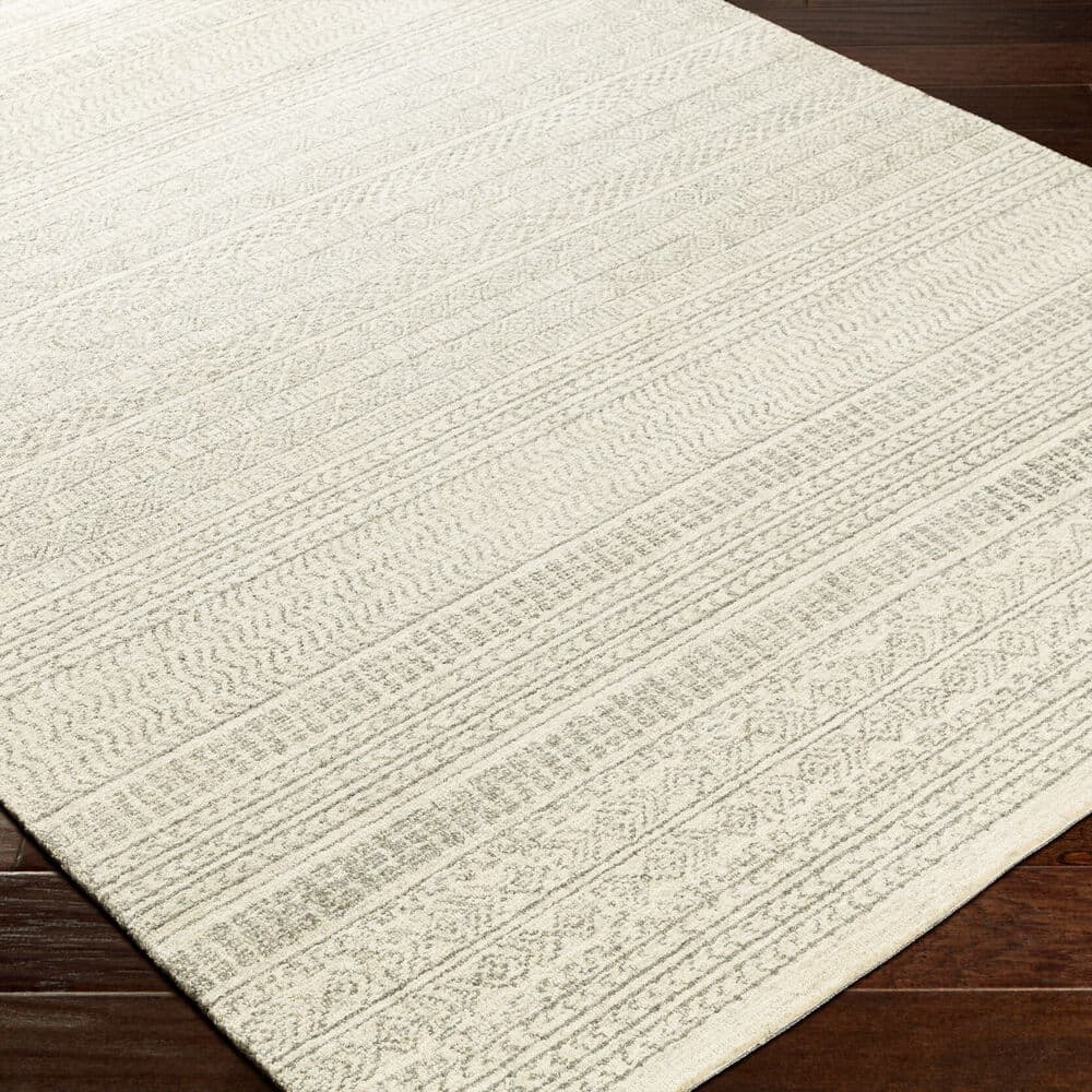 Maroc Ivory Handmade Rug by Livabliss - Image 3