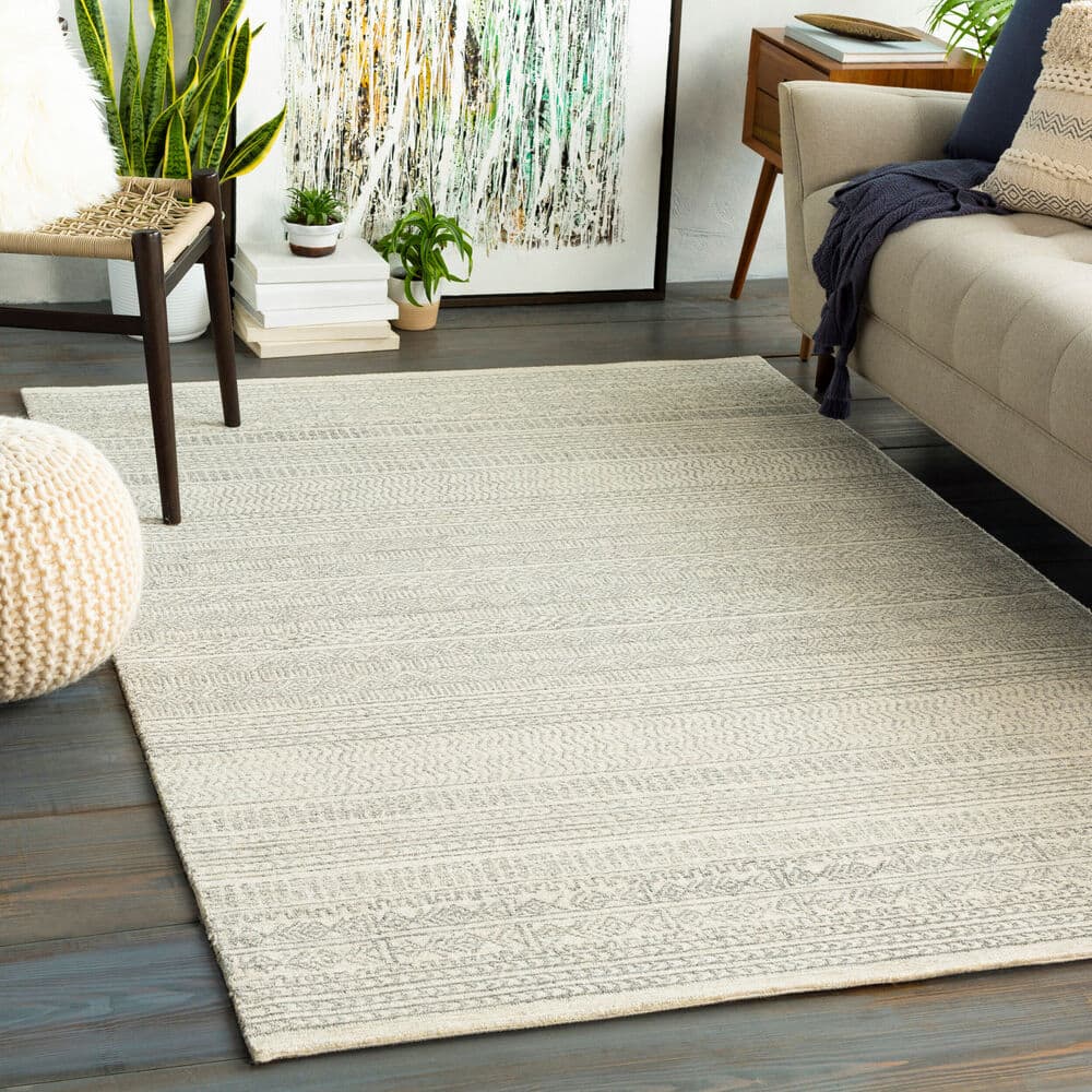 Maroc Ivory Handmade Rug by Livabliss - Image 2