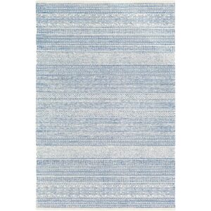 Maroc Dark Blue Handmade Rug by Livabliss