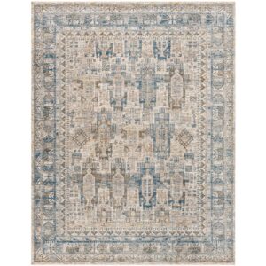 Mirabel Dark Blue Machine Woven Rug by Livabliss
