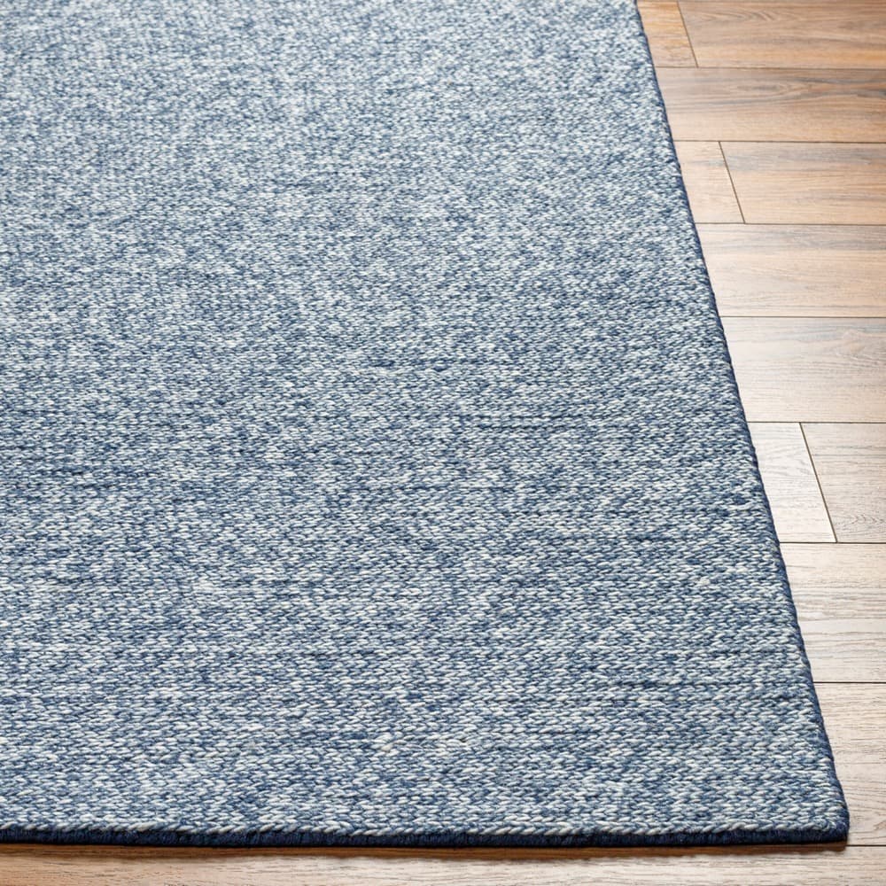 Mia Blue Handmade Rug by Livabliss - Image 5