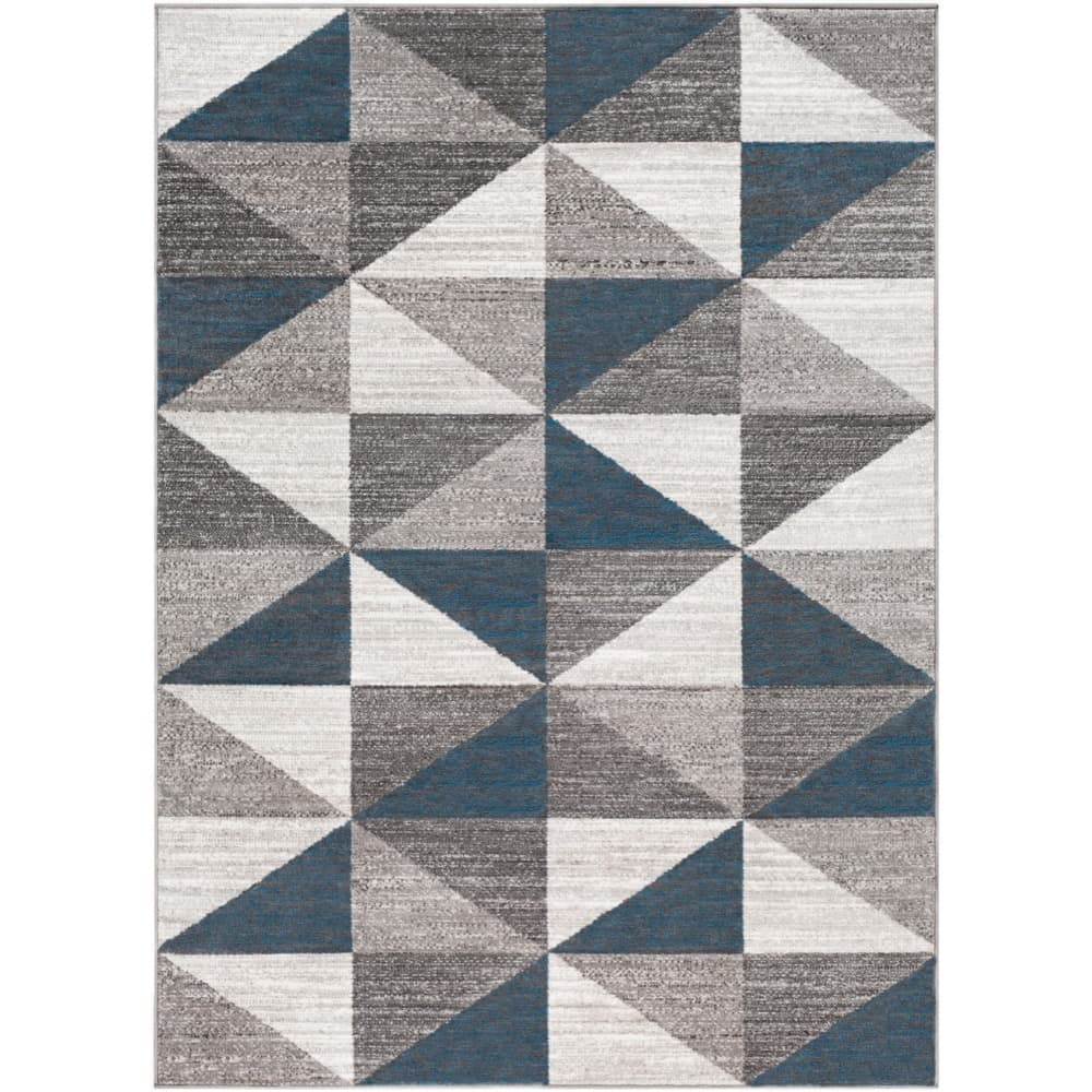 Monte Carlo Blue Machine Woven Rug by Livabliss - Image 6
