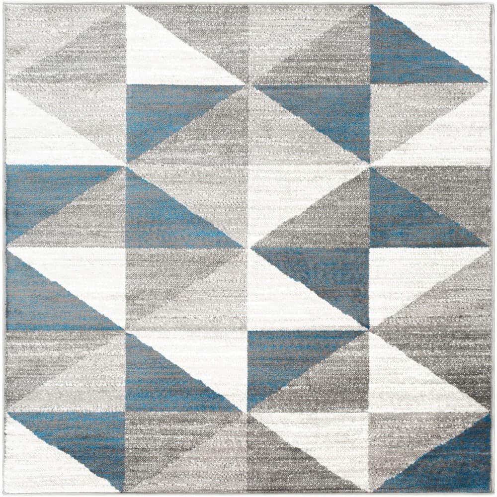 Monte Carlo Blue Machine Woven Rug by Livabliss - Image 10