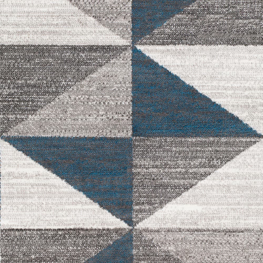 Monte Carlo Blue Machine Woven Rug by Livabliss - Image 4
