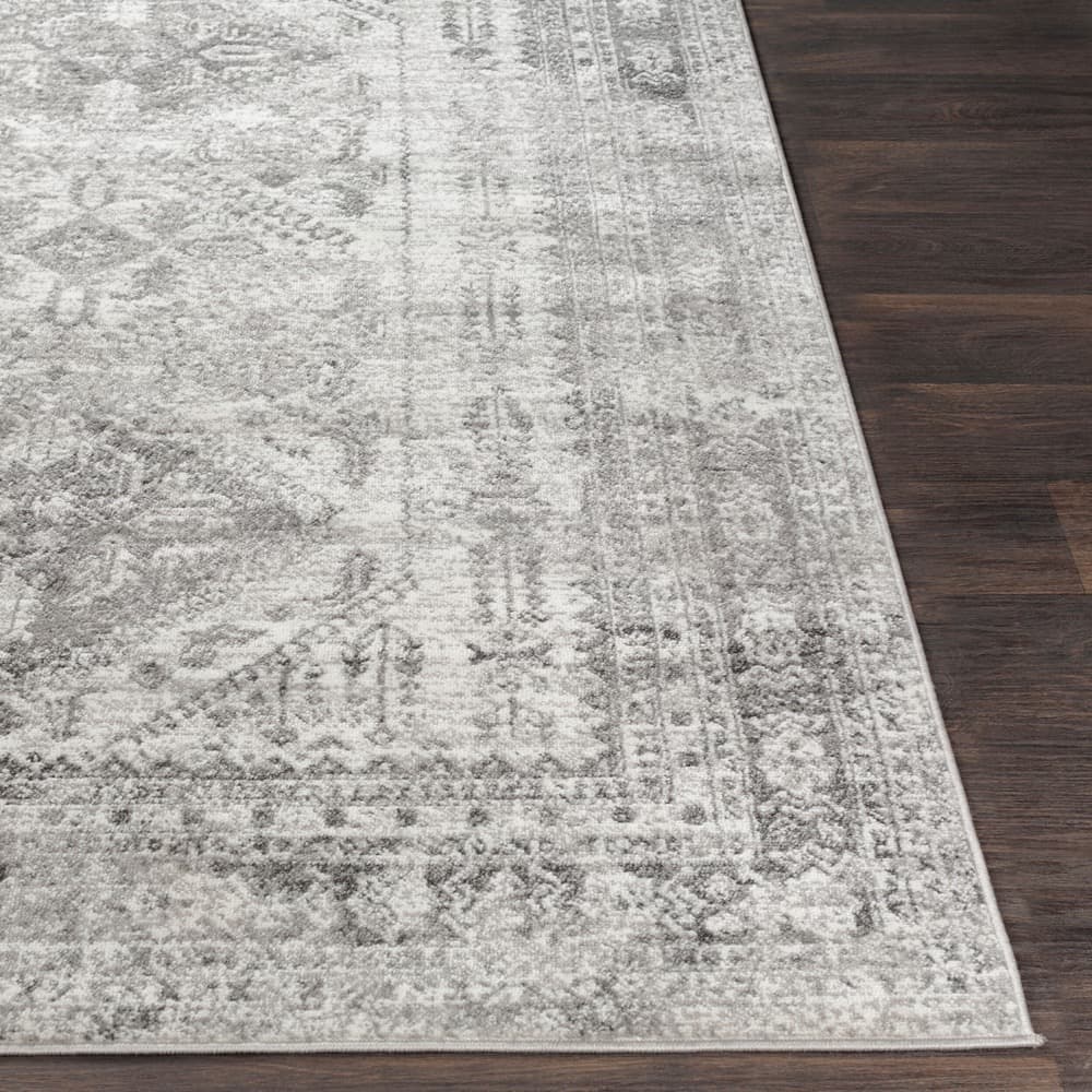 Monte Carlo White Machine Woven Rug by Livabliss - Image 5