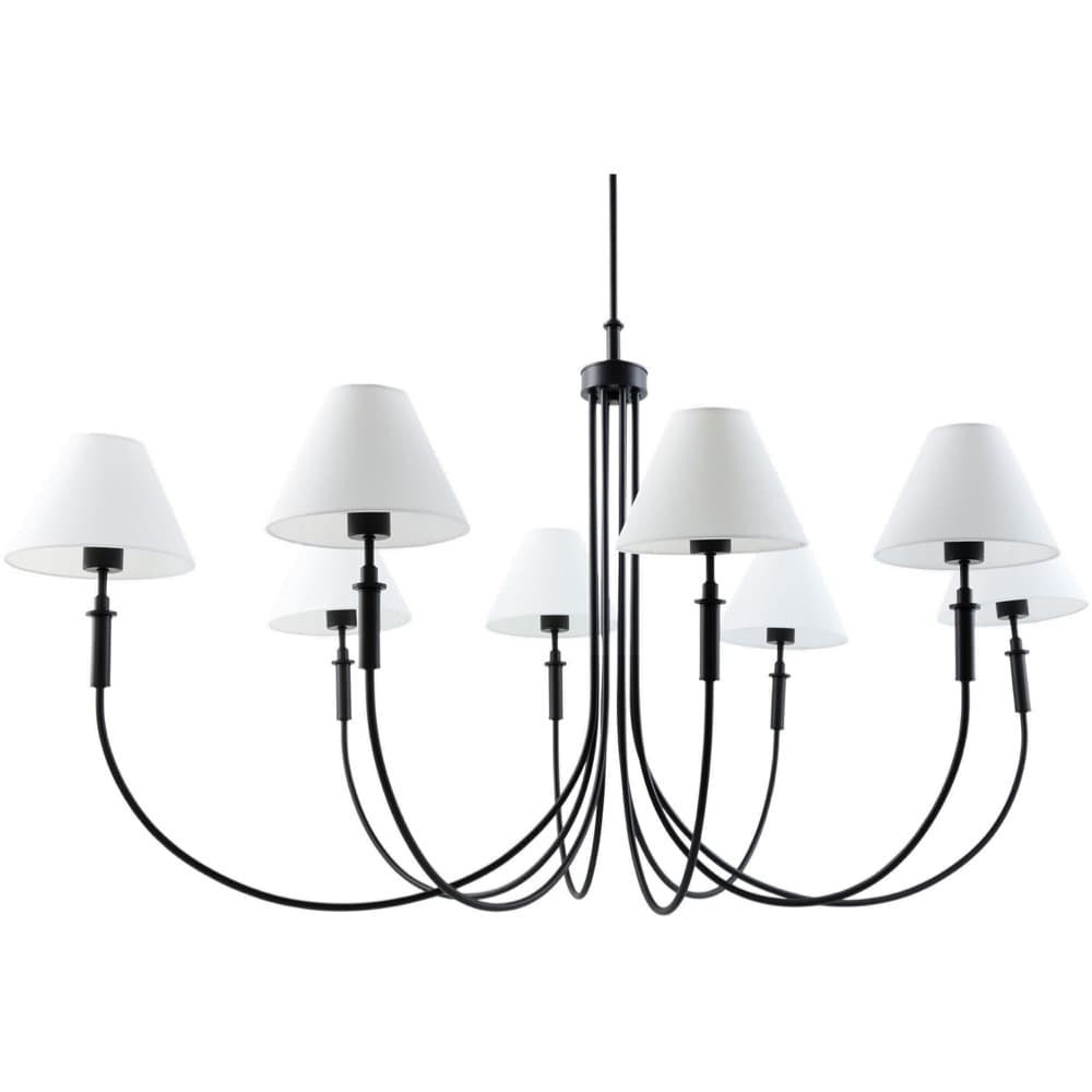 Montclaire Black Chandelier by Livabliss