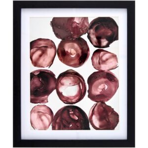 Molecule Beige Framed Art by Livabliss