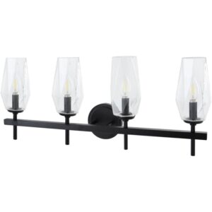 Merivelle Black Wall Sconce by Livabliss