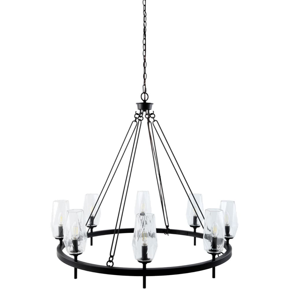 Merivelle Black Chandelier by Livabliss