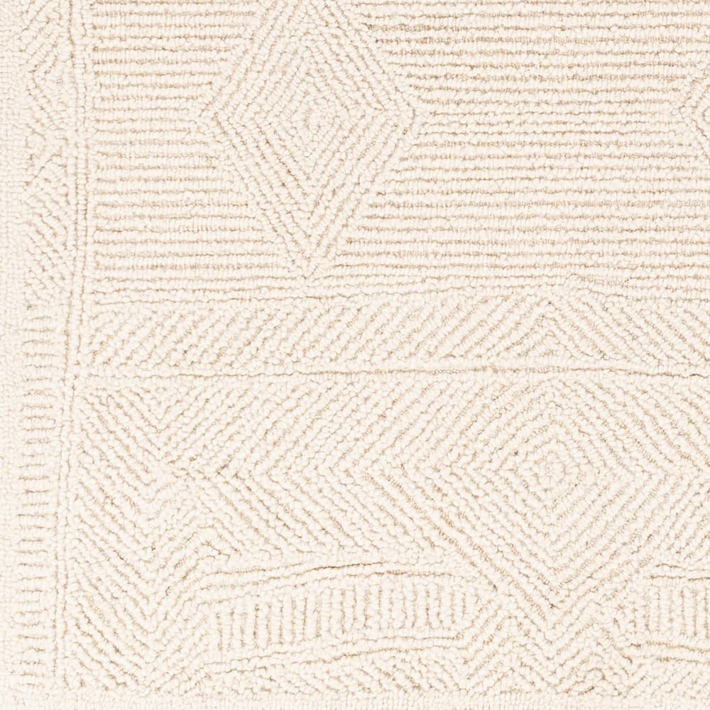 Newcastle Cream Handmade Rug by Livabliss - Image 4