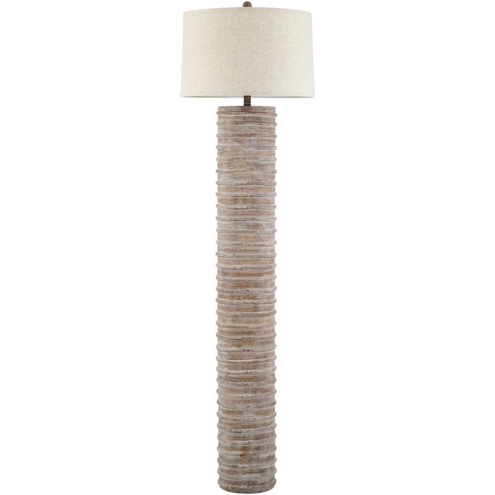 Nexum Dark Brown Accent Floor Lamp by Livabliss