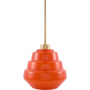 Nozay Orange Pendant by Livabliss