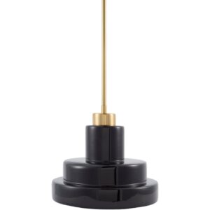Nozay Black Pendant by Livabliss