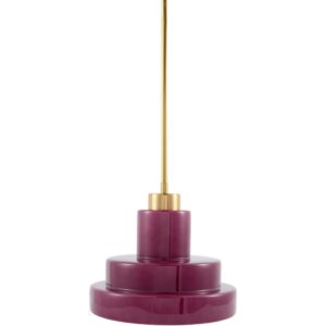 Nozay Dark Purple Pendant by Livabliss