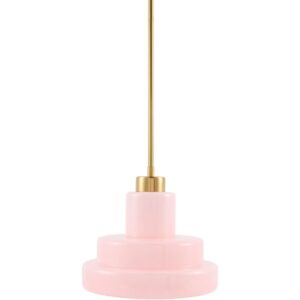 Nozay Pink Pendant by Livabliss