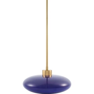 Nozay Bright Blue Pendant by Livabliss
